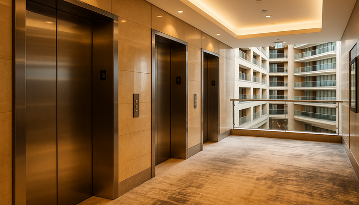 Replacing Wireless Bridge with Ethernet Extender for Stable Elevator Display Connectivity in a Dubai Hotel
