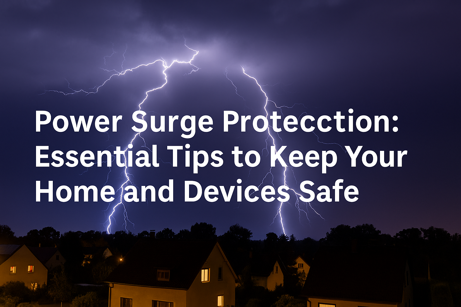Power Surge Protection: Essential Tips to Safeguard Your Home and Electronics